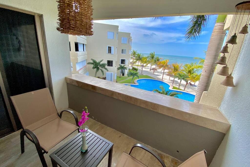 Oceanfront Condo Bm By Andiani Κανκούν Εξωτερικό φωτογραφία